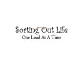 Sorting Out Life One Load At A Time - Wall Decal - Vinyl Wall Decals, Wall Decor, Wall Quotes, Laundry Room Decals, Laundry Decor
