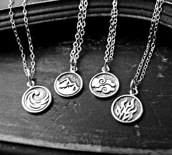 Sterling Silver Elements Necklaces Element by yourcharmedlife