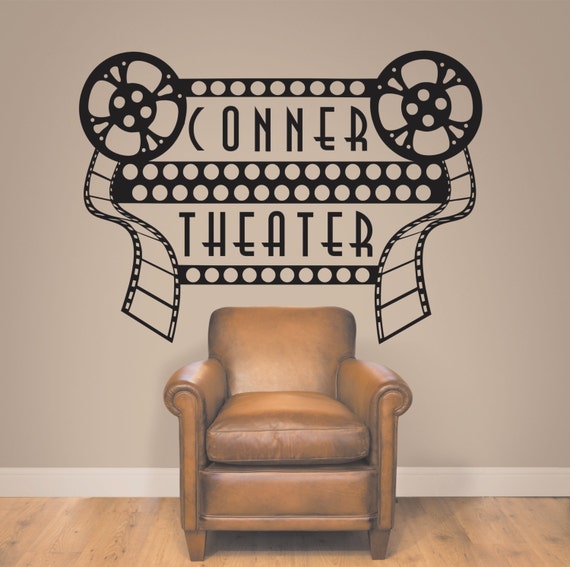 Home Theater Decor Home Theater Sign Movie Theater Decor   Il 570xN.861341826 Nhd3 