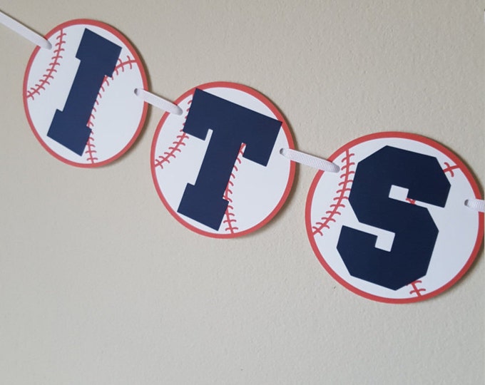 It's a Boy Baseball Banner, Baseball Baby Shower, Baseball Banner, Baseball Decorations, It's a Boy, Baseball