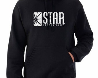 Star Laboratories Hoodie for Fans of The Flash, DC Comics