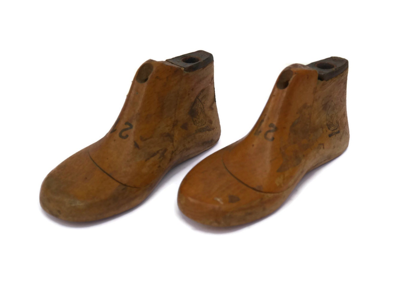 antique-childrens-shoe-forms-wooden-shoe-lasts-wood-shoe