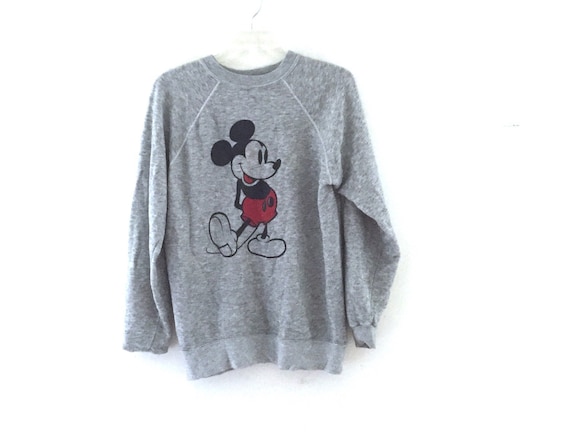 gray mickey mouse sweatshirt