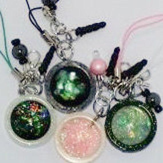 MobileCell Phone Charm Bag Tag Charms Mobile Teardrop