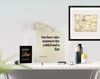Unique the hobbit quotes related items | Etsy
