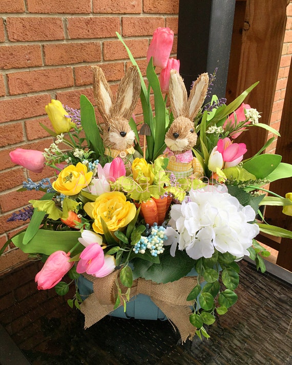 Easter Floral Arrangement Baskets Page Three | Easter Wikii