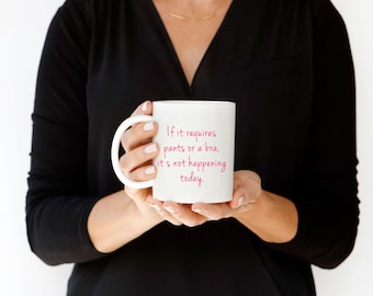 Custom Coffee Mug, Personalized Gift, Exhausted