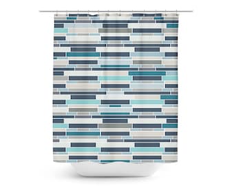 Dahlia Shower Curtain Grey Mustard White Art Bathroom Dahlia Shower Curtain Grey Mustard White Art Bathroom