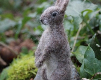 The Hoppit - Rabbit needle felting kit