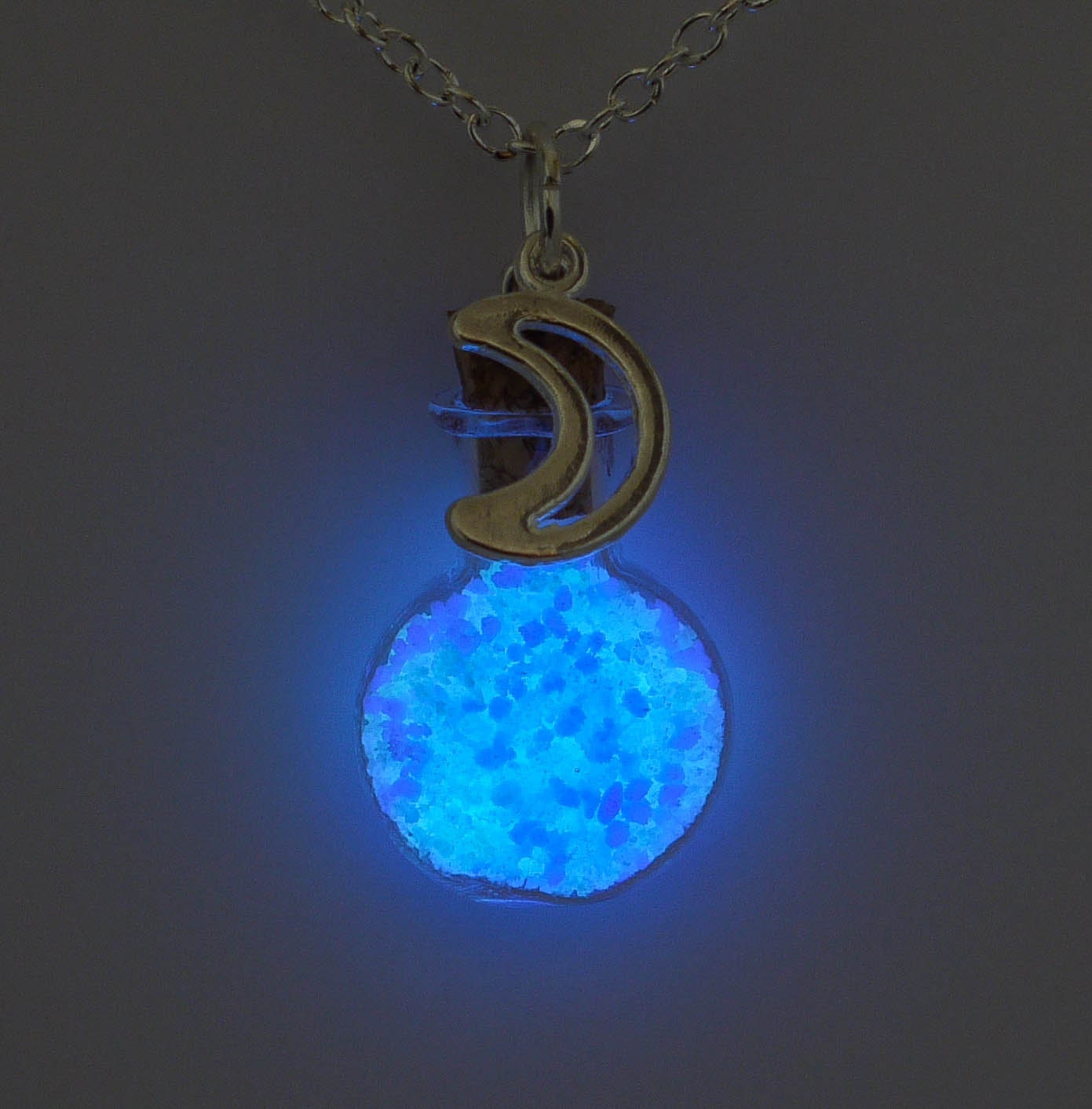 Opal moon pendant Clearance