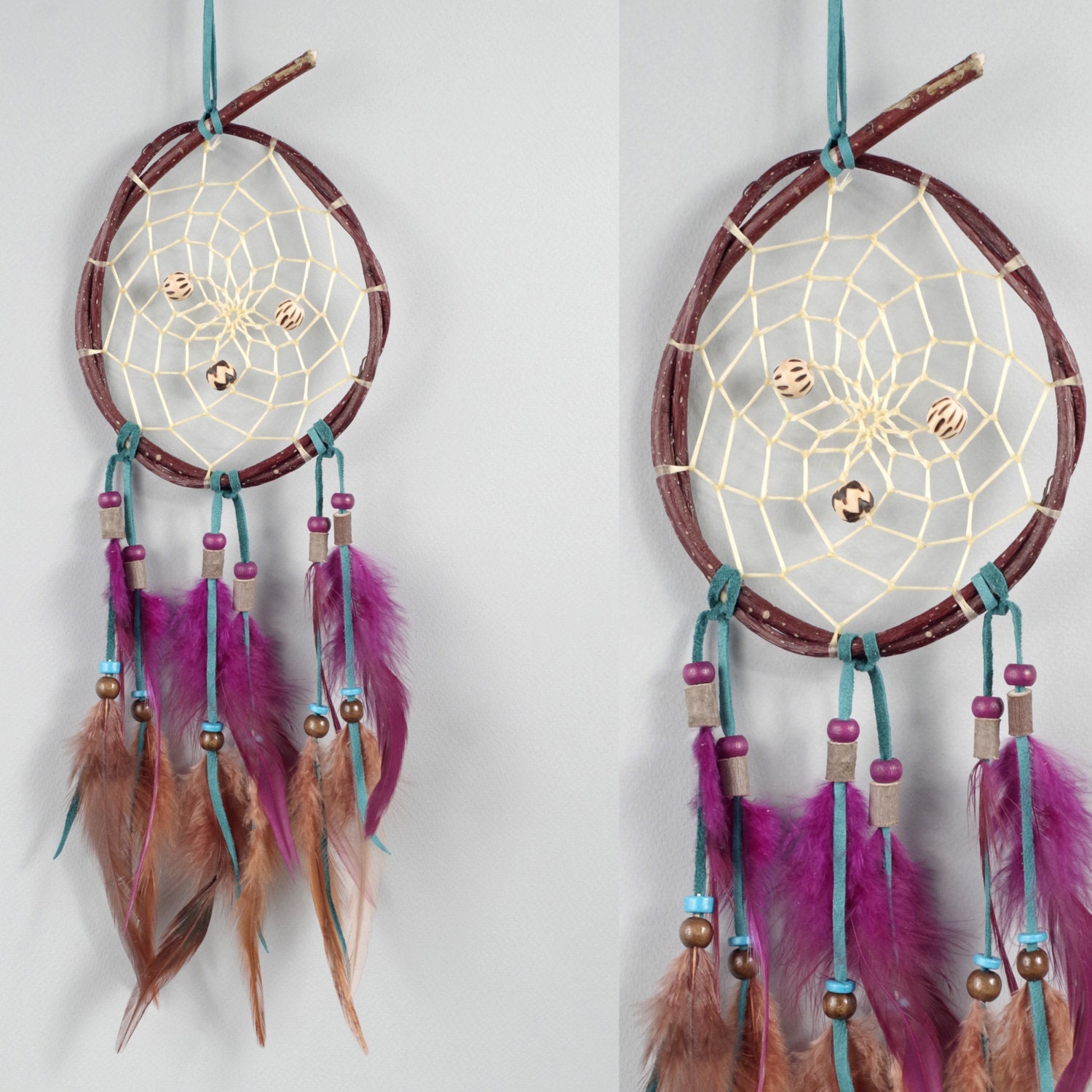 Wood Dream Catcher Wooden Dreamcatcher Bohemian