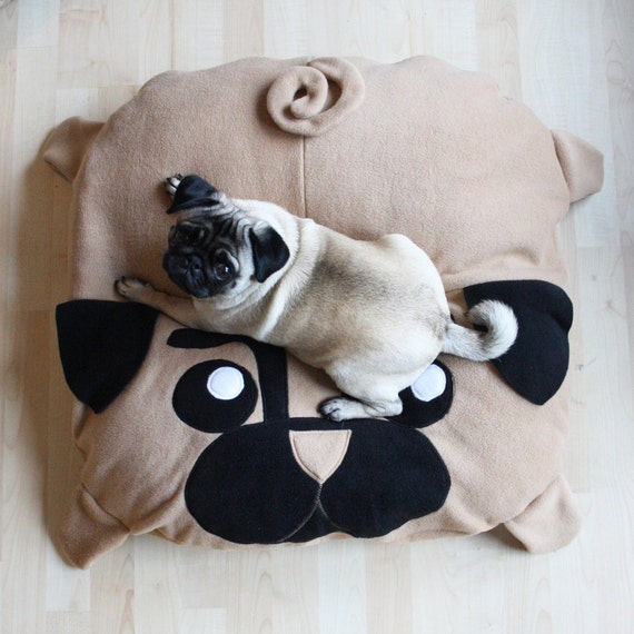 pug shaped pillow