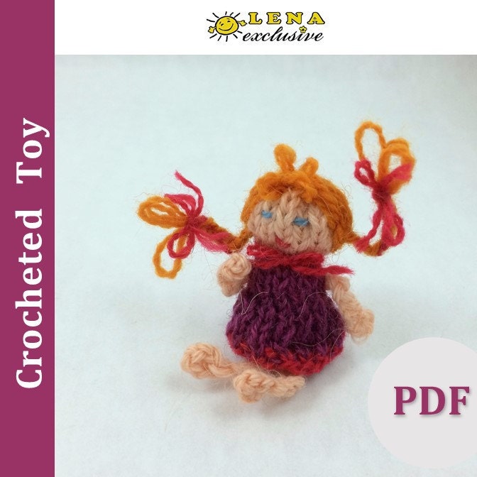 PDF Knitting Amigurumi PATTERN. Knitting Tutorial. 18 Inch