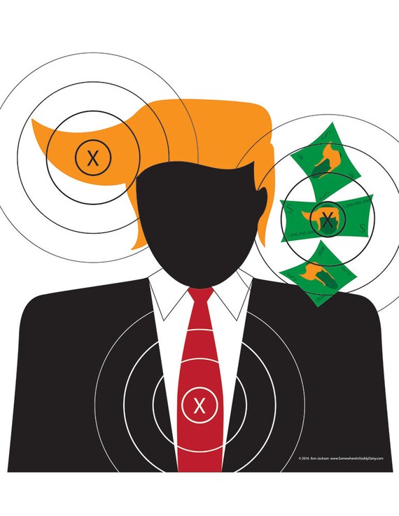 Trump Target Poster by CloneClub on Etsy