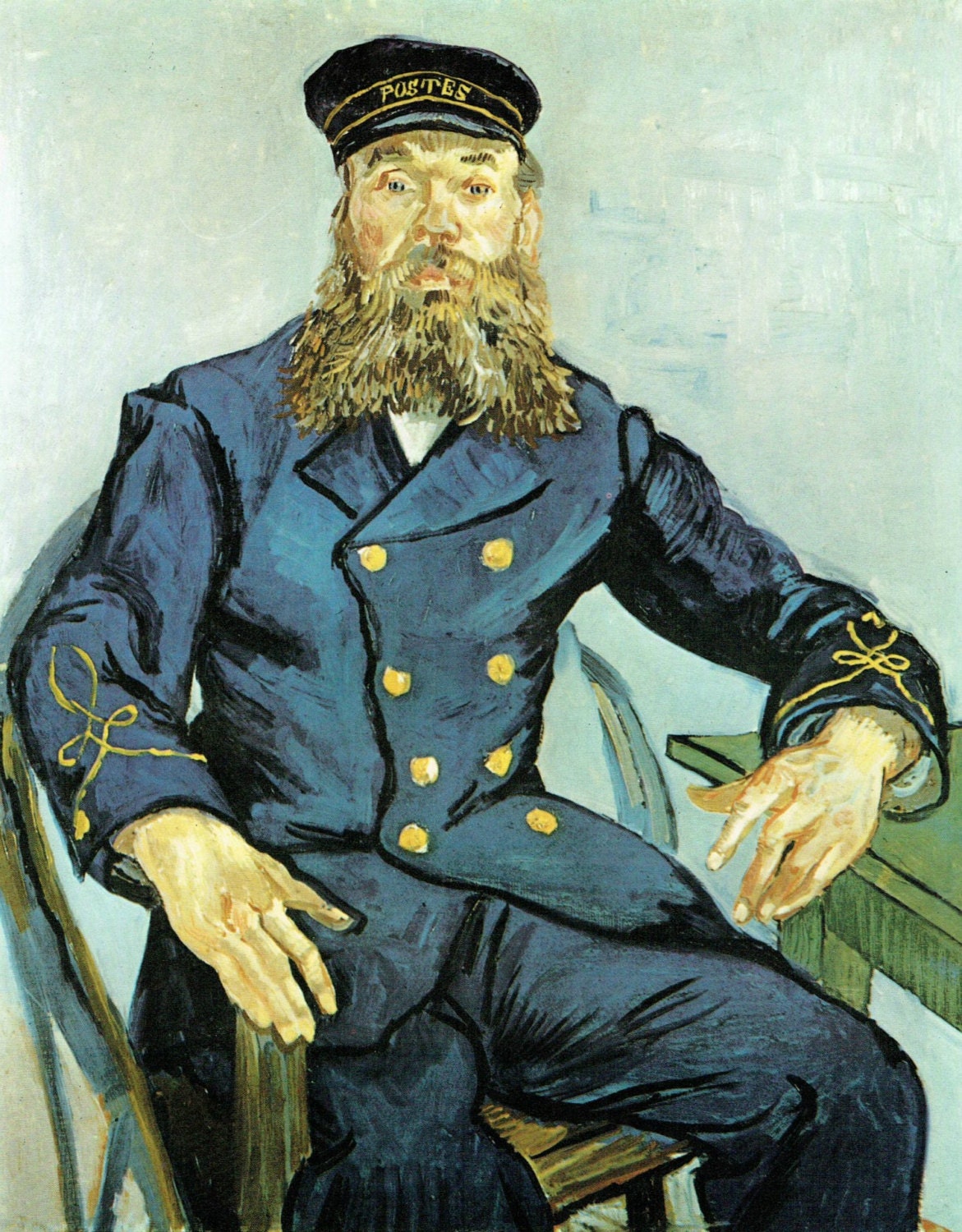 van Gogh Art Print The Postman Roulin Vincent van Gogh