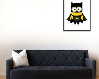 Minion Wall Decor minions wall decal | etsy Minion Wall Decor minions wall decal | etsy