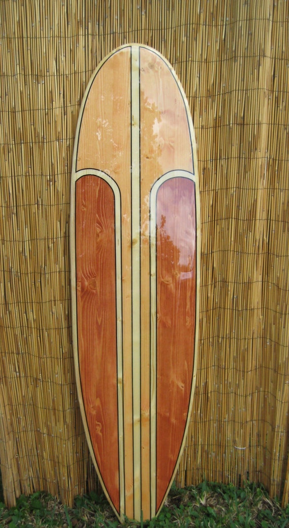 Decorative Wooden Surfboard Wall Art for a Hotel Restaurant