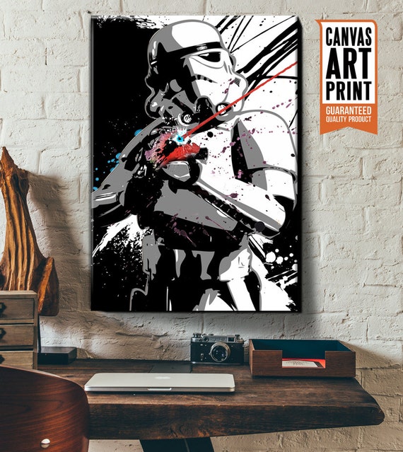 Stormtrooper Star Wars Canvas Stormtrooper Canvas Art