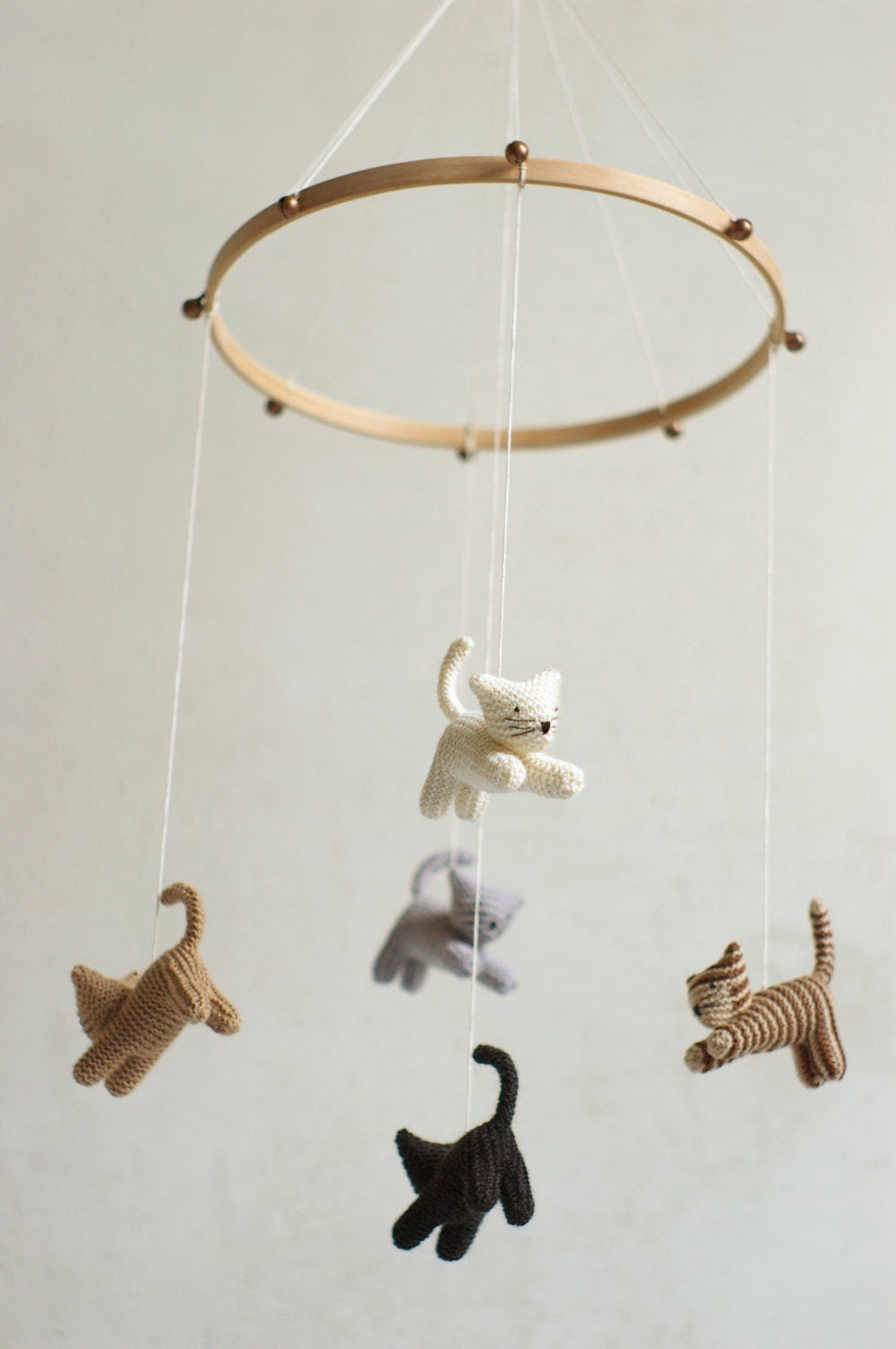 baby mobile KITTEN mobile CAT mobile crib mobile