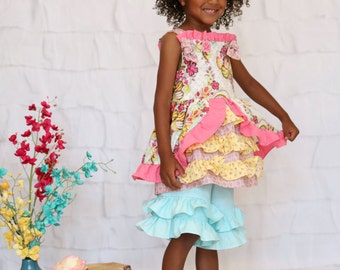 Ready to Ship Marie Antoinette Style 2 piece Size 4T Shorts Set