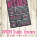 DIY Printable Bachelorette Party Survival Kit Label
