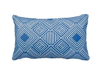 7 Sizes Available: Decorative Pillows Lumbar Pillow Cover Cobalt Blue Pillow Cover Blue Throw Pillows Decorative Pillow Accent Pillows