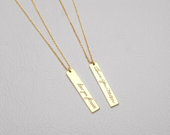 20% OFF Handwritten Necklace / Signature Necklace / Handwritten Jewelry / Personalized Handwriting Jewelry / Signature Gift - JN19