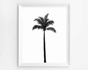 Palm tree printable | Etsy