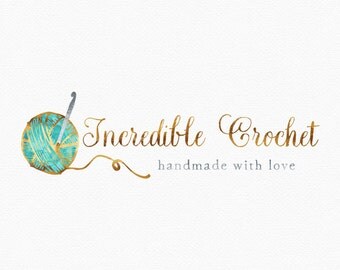 Crochet logo | Etsy