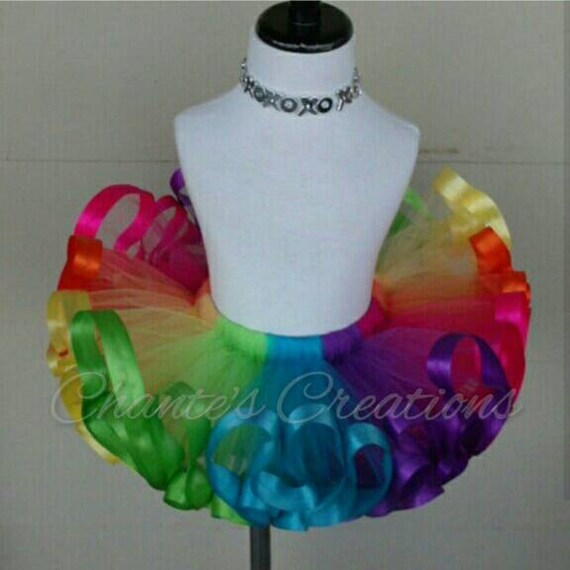 Bright Colors Rainbow Tutu 