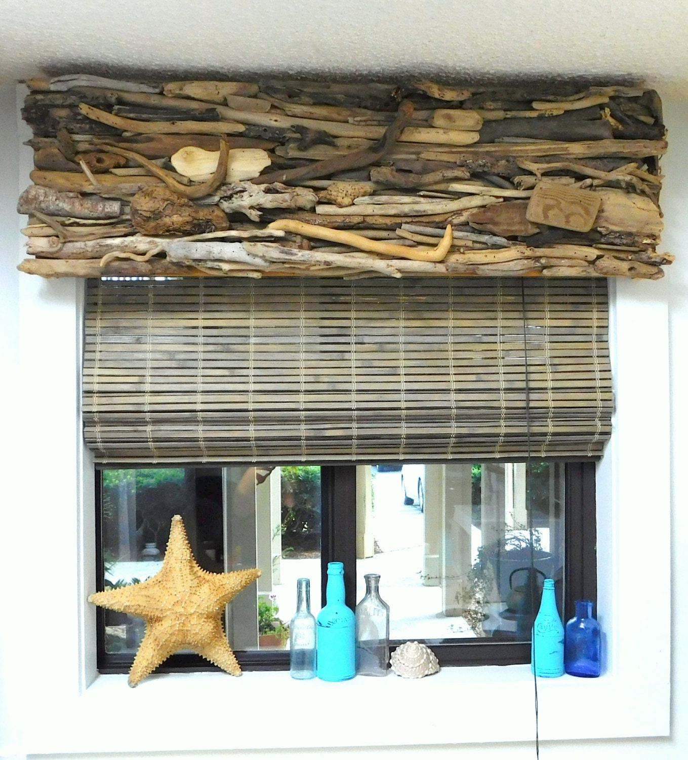 Custom Made Driftwood Valance