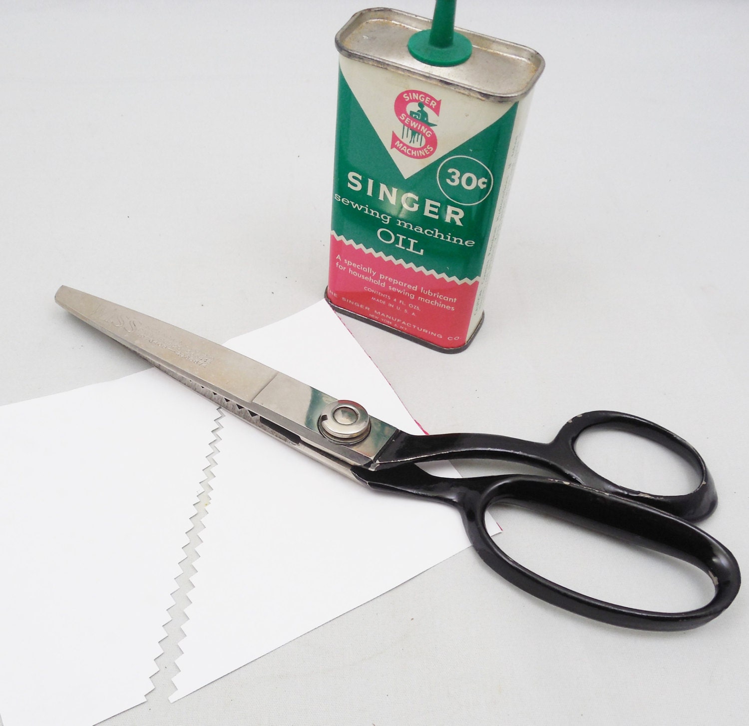 Wiss Pinking Sheers 9 Vintage Sewing Pinking by ShellyisVintage