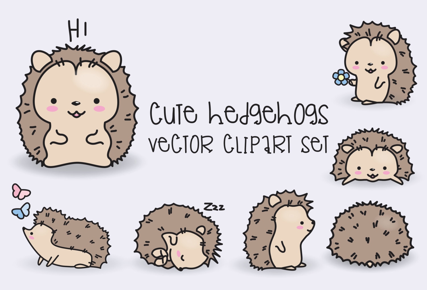 hedgehog clipart outline - photo #50