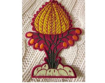 Badge arbre coloré // Colorful tree patch