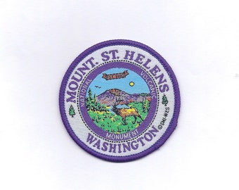 Vintage Mount St. Helens Washington Patch