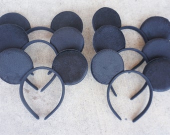 Set of 12 Inspired Disney Mickey Mouse Ears Great for Birthday Party Favors Goodie bag fillers Birthday Hats Disneyland Family trip
