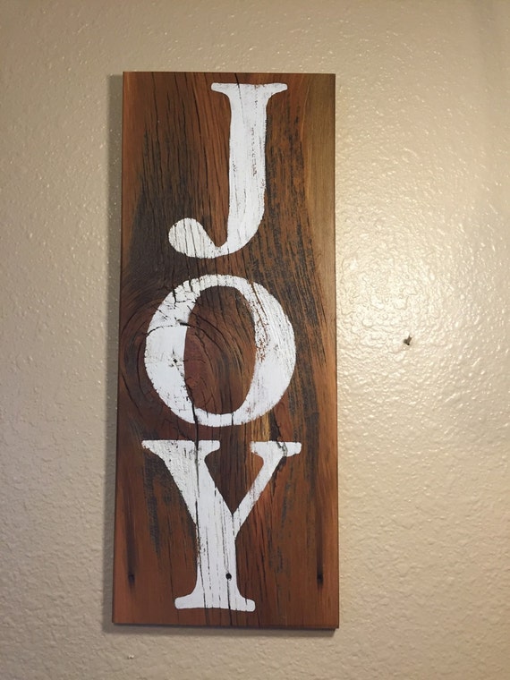 Items similar to Antiqued decorative wood sign, rustic wall decor/art