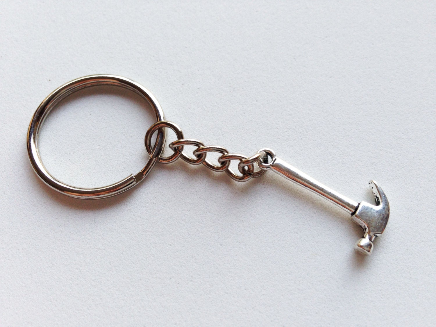 HAMMER Keychain Hammer Lanyards Pendant Charm Keychain 3D