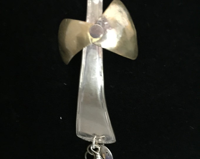 Handmade Silver spoon necklace