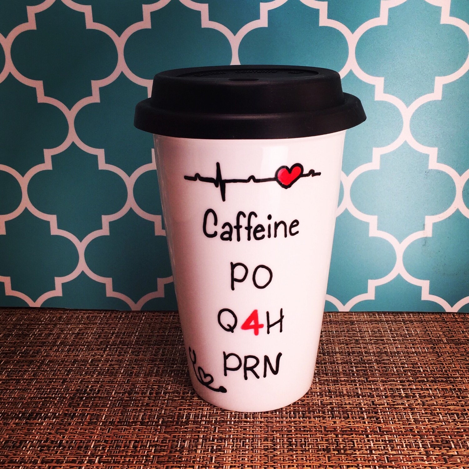 Nurse Travel Mug or Coffee Cup caffeine PO Q4H PRN