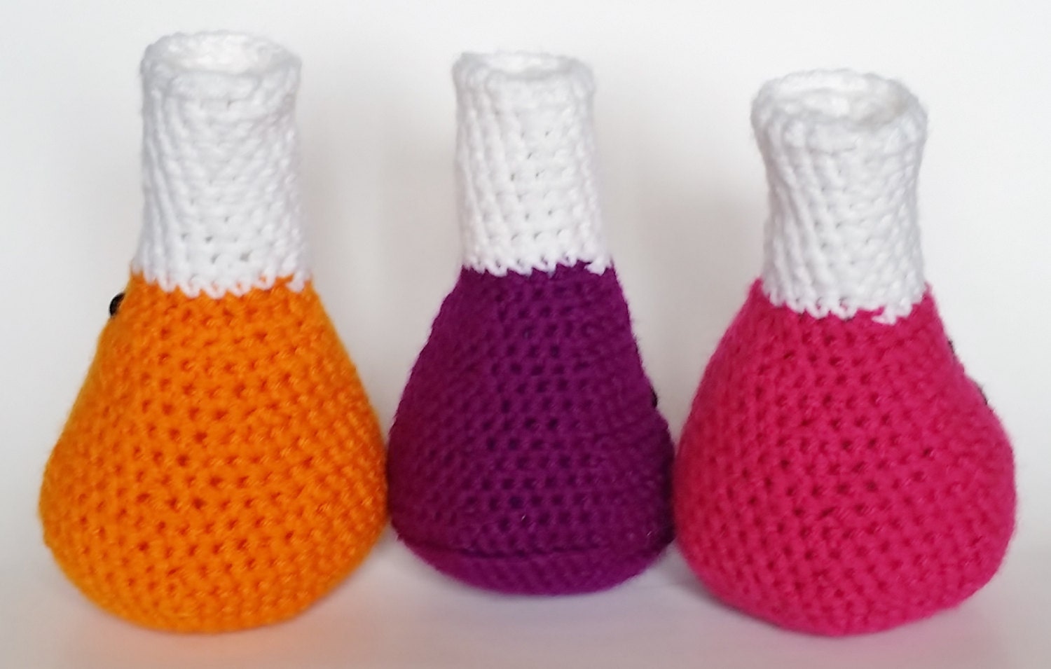 Amigurumi Crochet Erlenmeyer FlaskSoft Science Toy