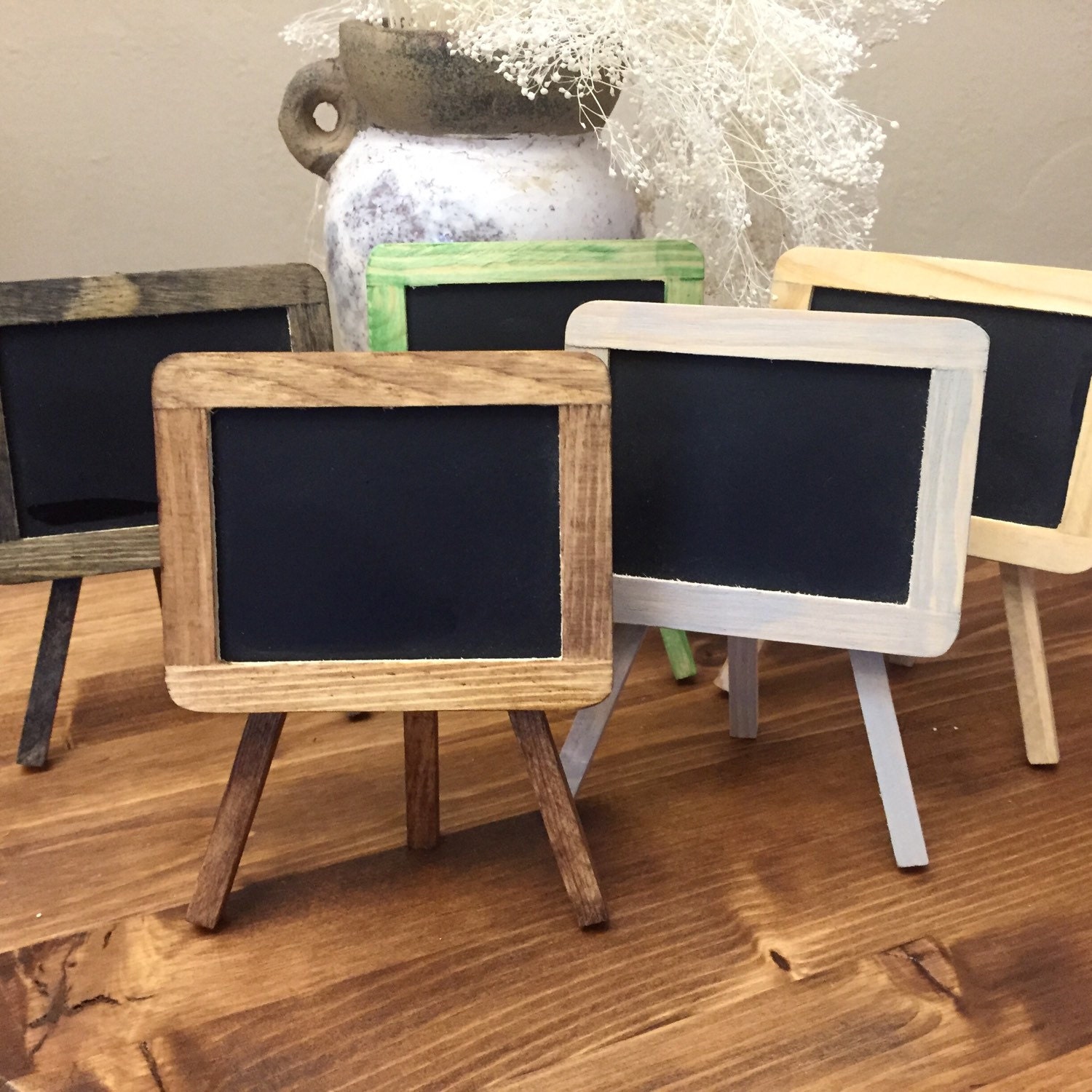 Six Art Easel Chalkboard Table Marker Chalkboard Table