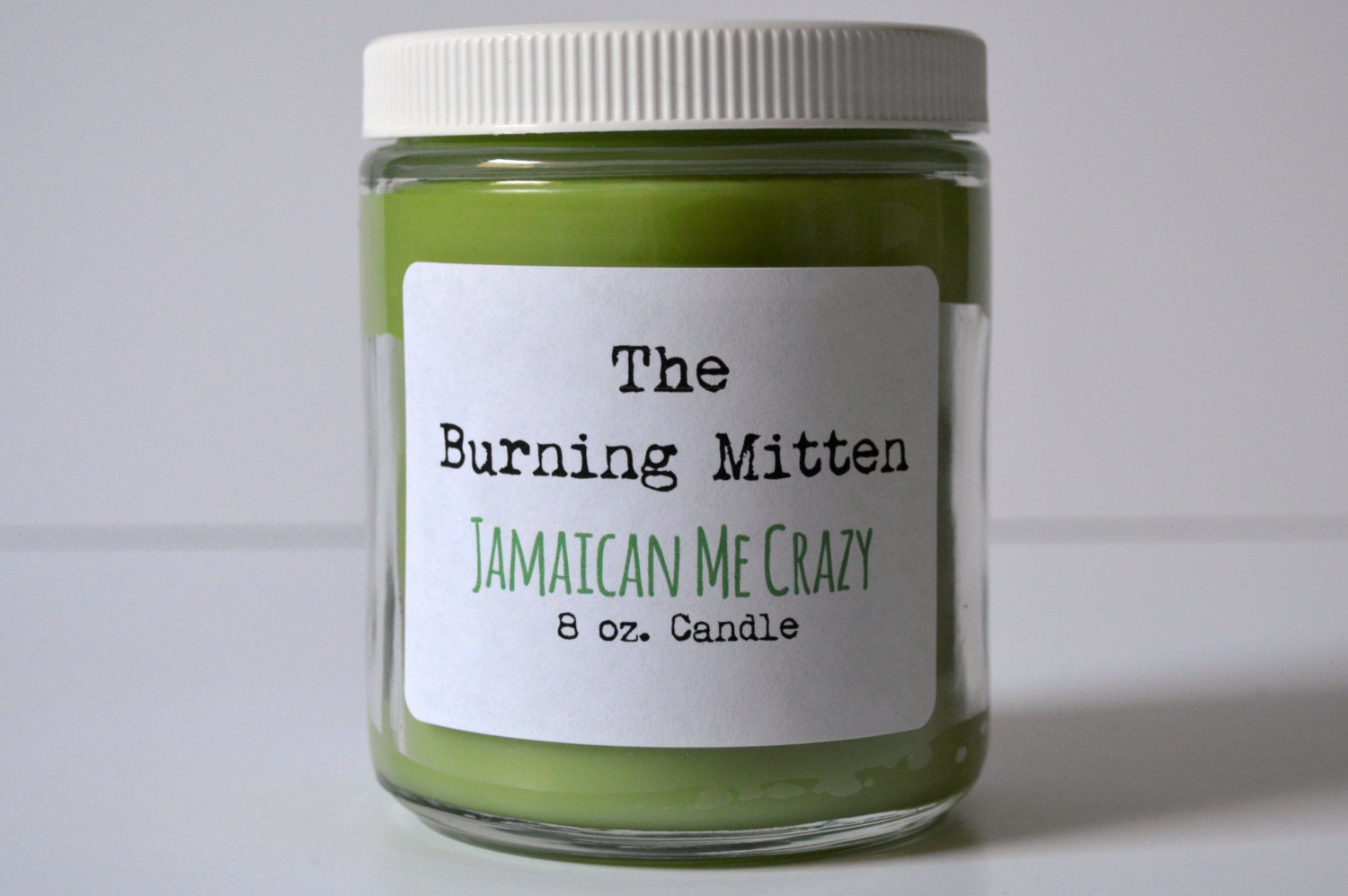 Jamaican Me Crazy 8 oz. Candle by TheBurningMitten on Etsy