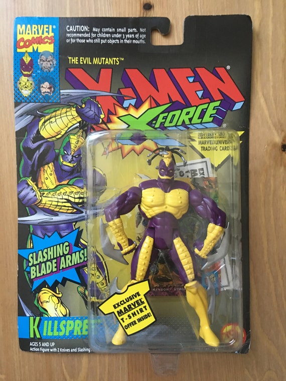 1994 Toy Biz Marvel X-Men X-Force Killspree Action Figure