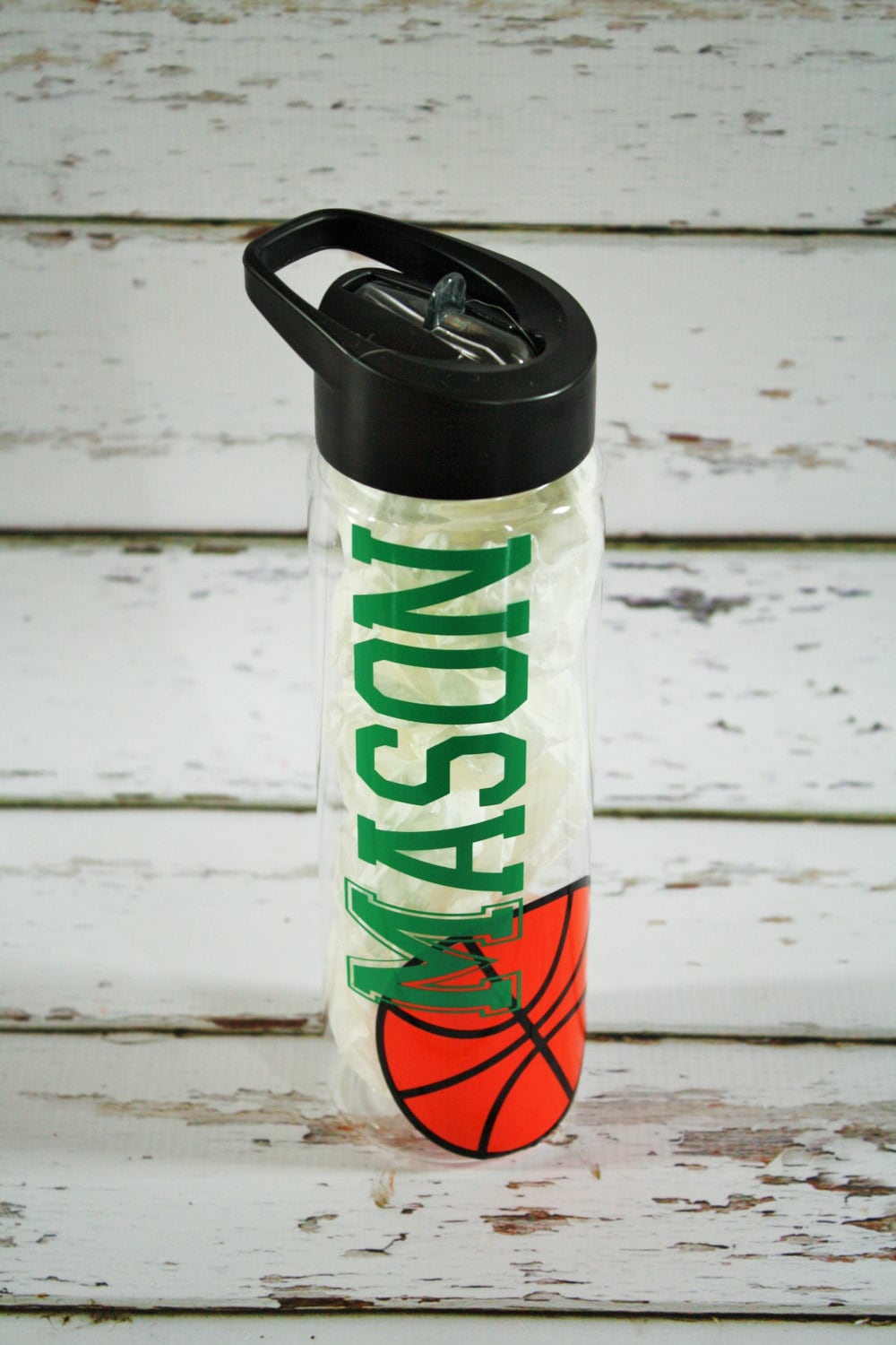 Personalized Basketball Water BottleBasketball Name and