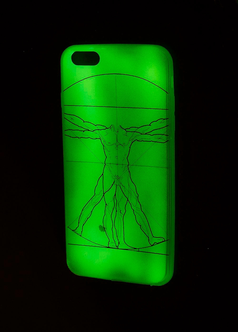 Glow In The Dark Phone Case iPhone Case by UptownGirlFashion