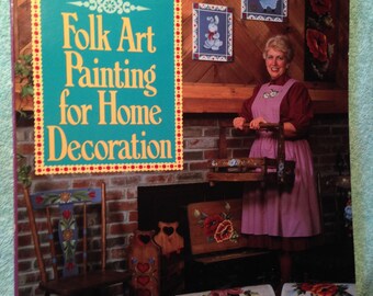 FOLK ART Painting for Home Decoration. P.Hauser