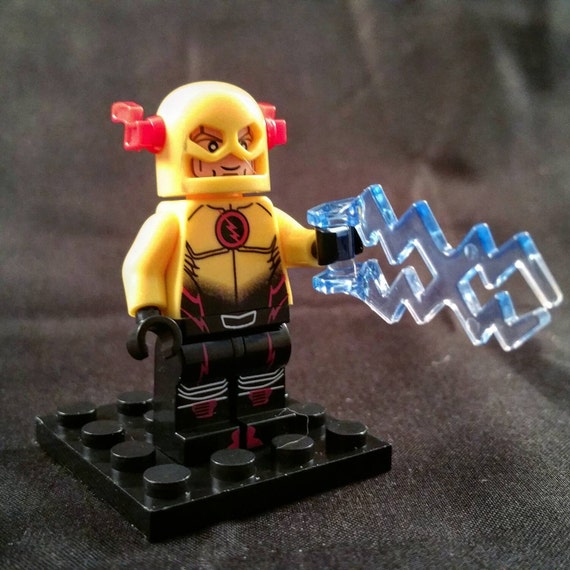 custom lego flash minifigure