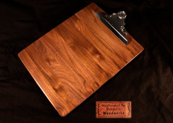 Clip Board Wood Clipboards-Desk Organization-Clipboard