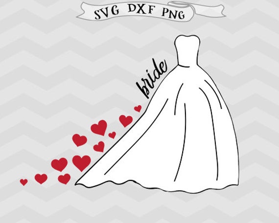 Free Free 332 Bride Wedding Dress Svg SVG PNG EPS DXF File